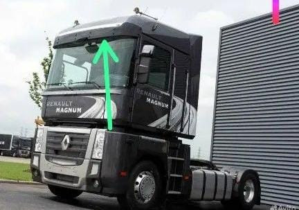 Ищу козырёк солнцезащитный Renault Magnum 2013г.  - photo 1