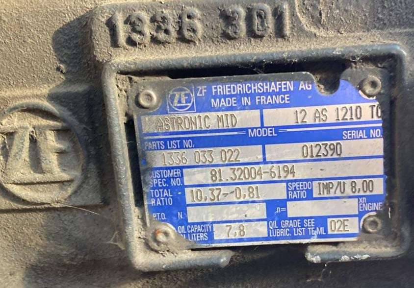 Ищу АКПП 12AS1210TO, арт.81320046194.  - photo 1