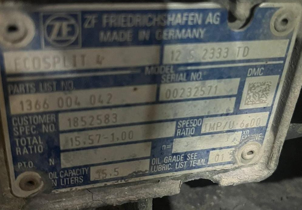 Нужна кпп 12S 2333 TD.  - photo 1