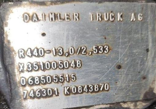 Нужен редуктор Mercedes R440-13,0-2,533 x351005048. 746301.  - photo 1