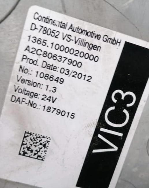 Ищу блок вик3 1.3 версия 1879015 Даф 105.  - photo 1