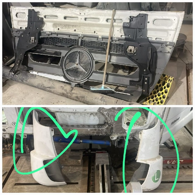 Ищу капот в сборе и углы кабины Actros MP 3.  - photo 1