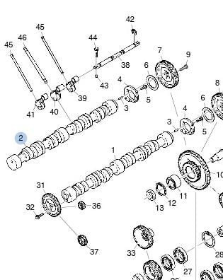 Ищу распредвал Scania на мотор DC16 Euro 4, арт.1503530.  - photo 1