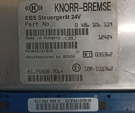 Ищу блок EBS Ман, 81258087064, только Москва и область, цена ТОЛЬКО с НДС, 2 шт надо.  - photo 1
