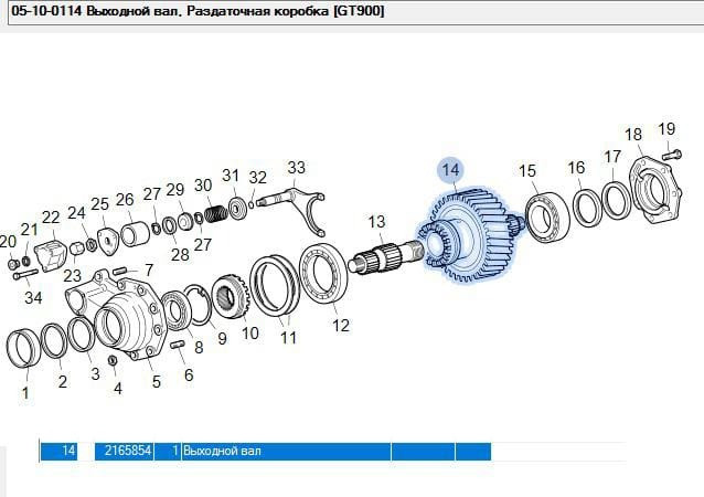 Нужен 2165854 вал раздатки Скания 6-серия. Вся Россия - изображение 1