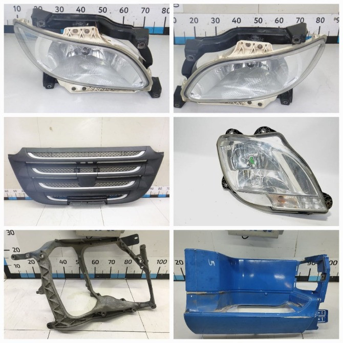 На DAF XF106 куплю комплект этих запчастей: фара противотуманная правая 2032702; фара правая 1835875  - photo 1