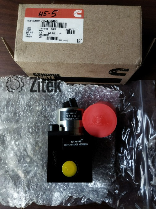 3648606 Cummins Клапан включения гидромуфты QSK60 Sankt-Peterburg - photo 1