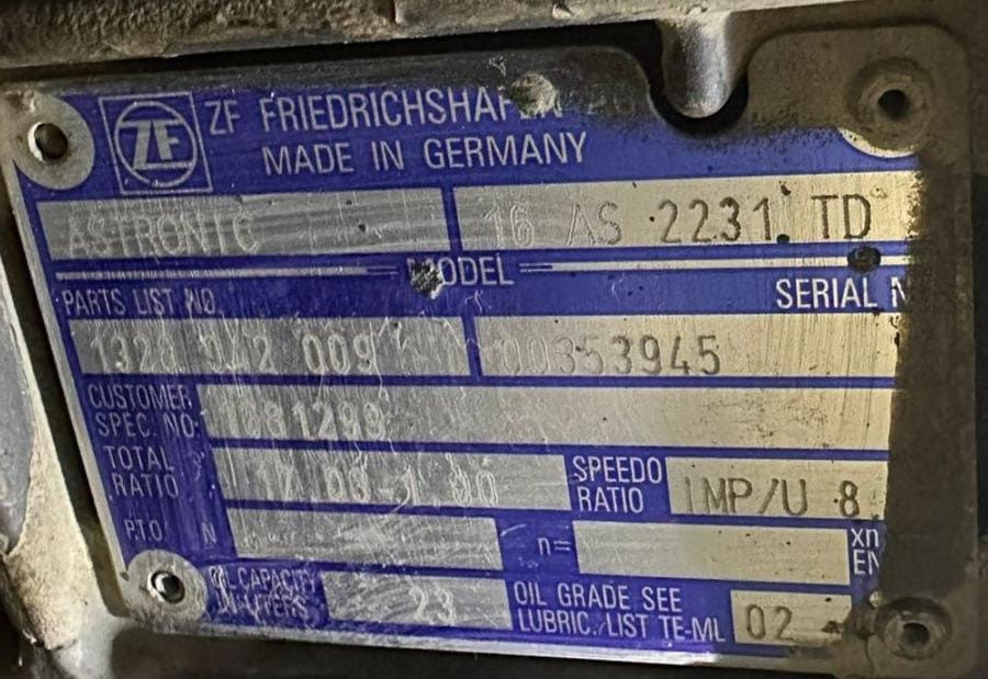 Ищу АКПП ZF 16AS2231TD. Вся Россия - изображение 1