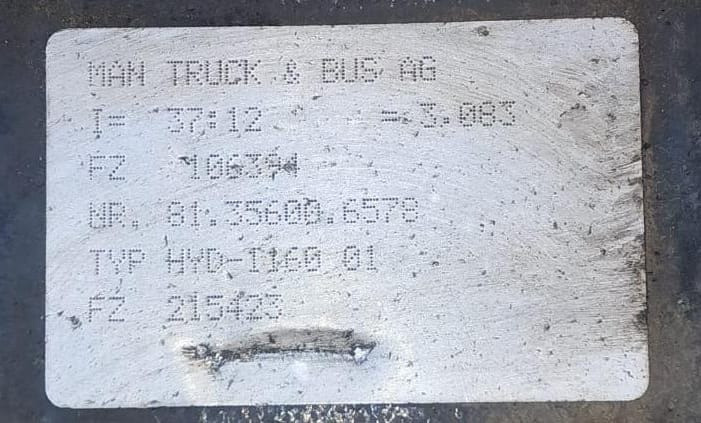 Нужен проходной редуктор МAN HYD1160 37/12.  - photo 1