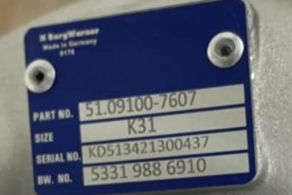 Ищу 51091007607 турбокомпрессор Man (D2066).  - photo 1