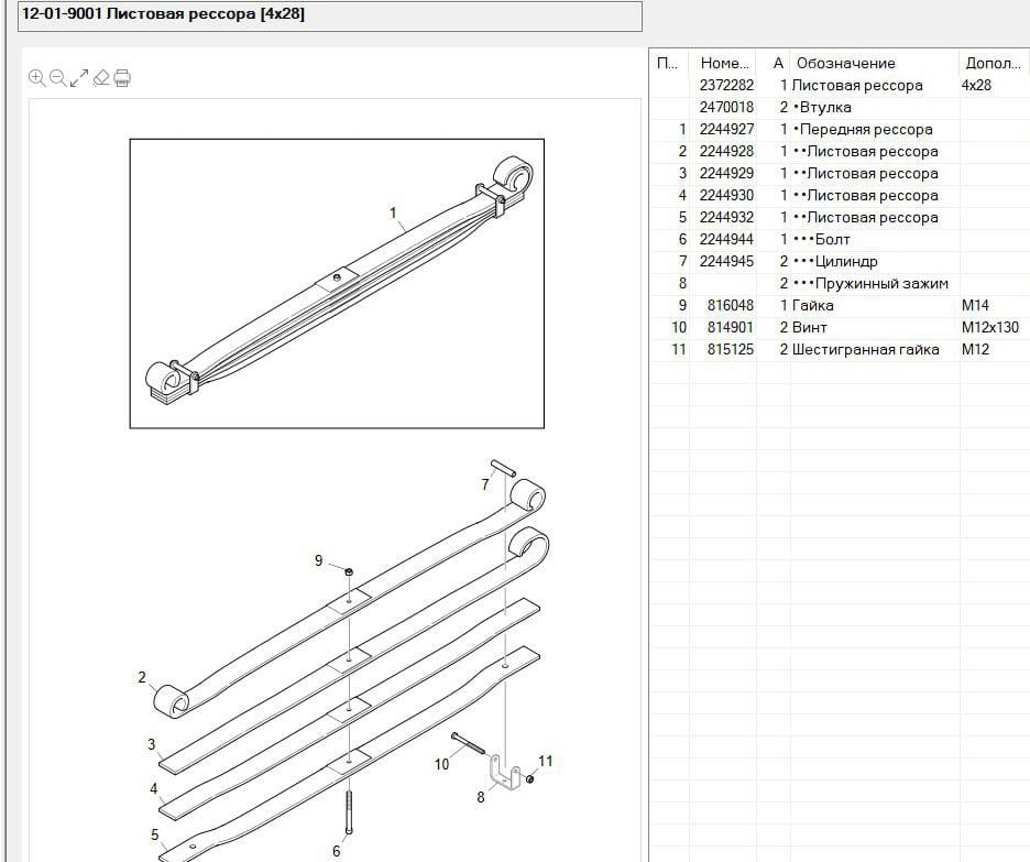 На Сканию 6-серии самосвал ищу переднюю рессору 2372282.  - photo 1