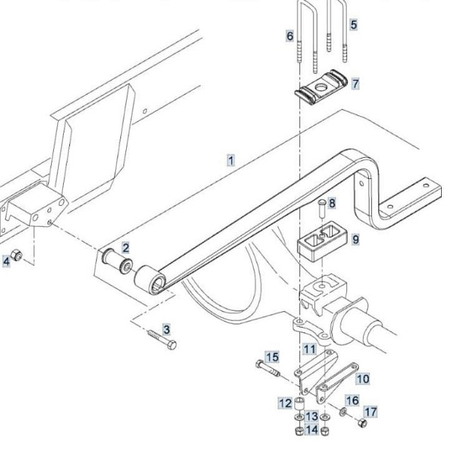Ищу заднюю полурессоры на MAN L2000. Вся Россия - изображение 1