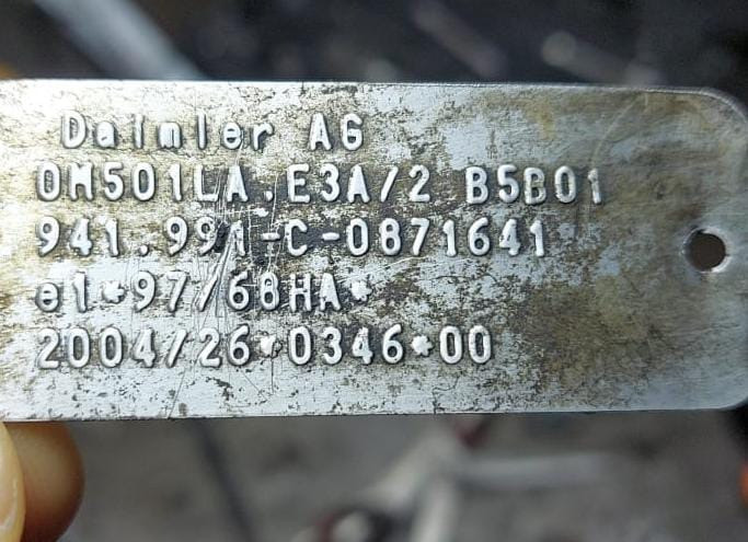 Нужен такой мотор OM501LA (941.991).  - photo 1