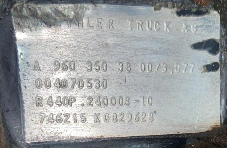 Ищу редуктор A9603503800, 004070530 R440P. 24000S передат.число 3.077. Вся Россия - изображение 1