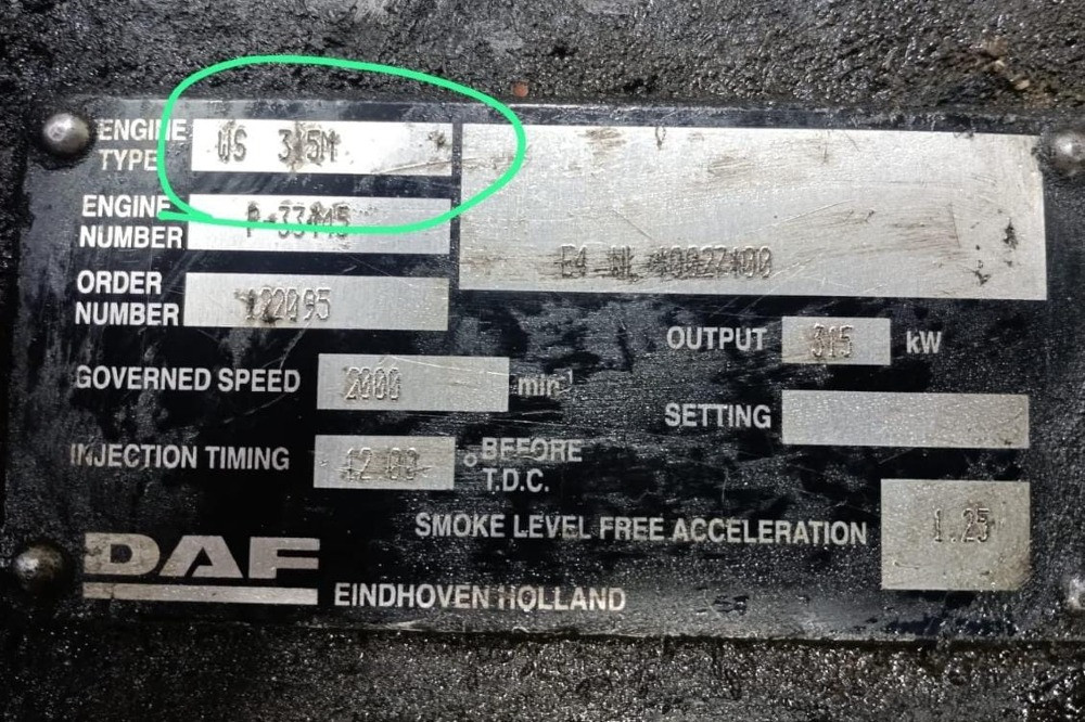 Ищем двигатель WS 315M DAF. Вся Россия - изображение 1