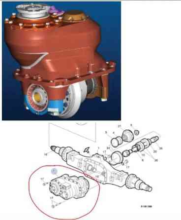 Ищу 20545470 редуктор проходной VOLVO RT2610HV / RT3210HV передаточное 3,76. Вся Россия