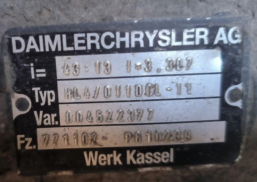 Нужен редуктор Mercedes HL4/011DCL-11 43/13 i=3,307.  - photo 1