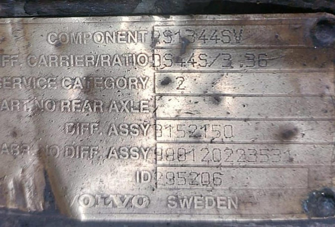 Ищу редуктор RS1344SV 3,36 Volvo.  - photo 1