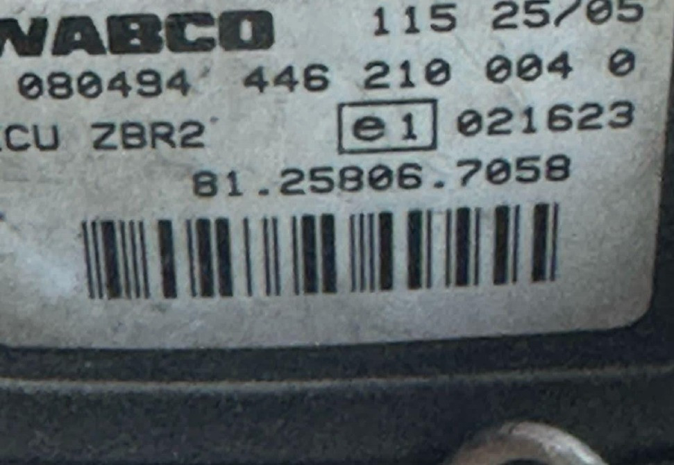 Ищу 81258067058 блок ZBR2 на MAN TGA.  - photo 1