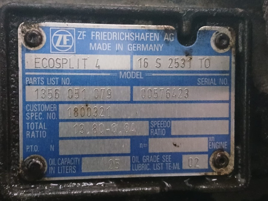 Нужна кпп 16S2531 с ретардой DAF 105.  - photo 1