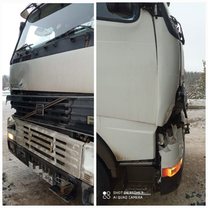 На Volvo FH12 2002 ищу капот, дефлектор, угол бампера, фару. Вся Россия - изображение 1