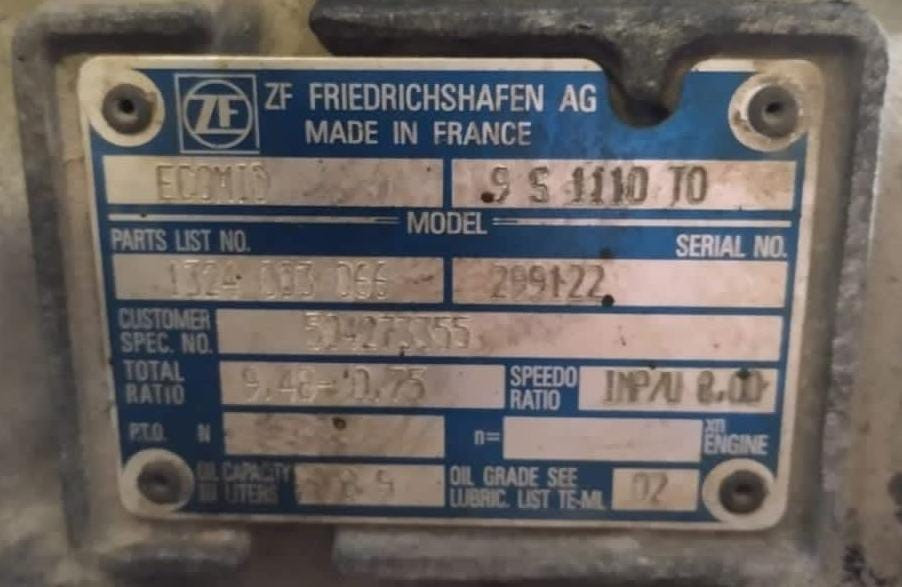Нужна кпп 9S 1110TO на Ивеко. Вся Россия - изображение 1