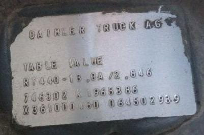 Ищу проходной редуктор 2,846 Мерседес Актрос MP5, 6х4. Вся Россия - изображение 1
