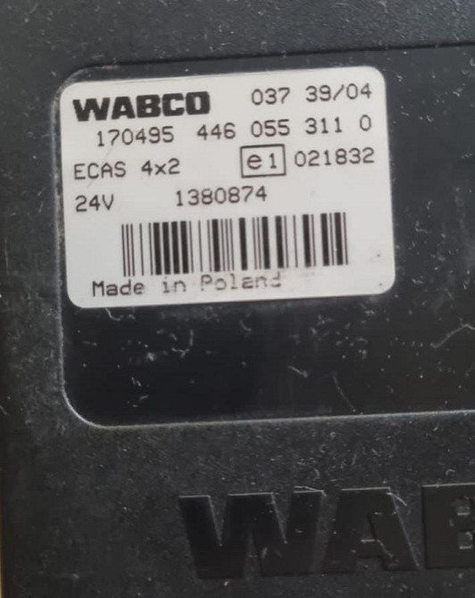 Ищу 4460553110, 1380874 блок ecas на DAF CF85. Вся Россия - изображение 1