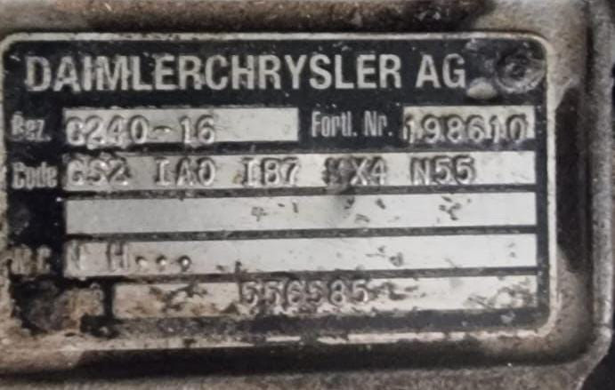 На Мерседес МР1 ищу кпп G240-16.  - photo 1