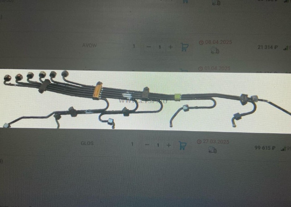 Куплю трубки топливные на двигатель D2866 LOH29 MAN (4-х клапанный). Вся Россия - изображение 1