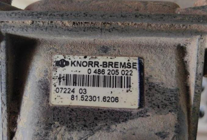 Ищу 0 486 205 022 кран управления тормозами прицепа Man TGA.  - photo 1