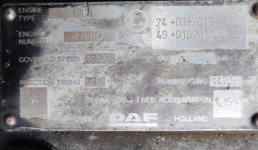 Ищем двигатель RS180L DAF, любой мощности подойдет.  - photo 1