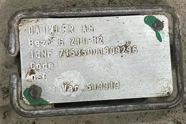 Нужна кпп G211-12 автомат на Мерс Актрос 2016 г.в. (в кабине две педали). Вся Россия - изображение 1