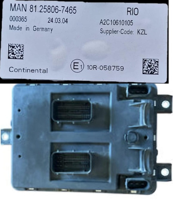 Нужен блок управления 81258067465 MAN.  - photo 1