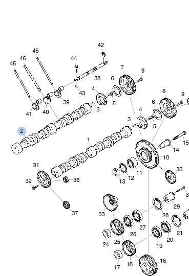 Ищу распредвал Scania на мотор DC16 Euro 4 арт. 1503530.  - photo 1