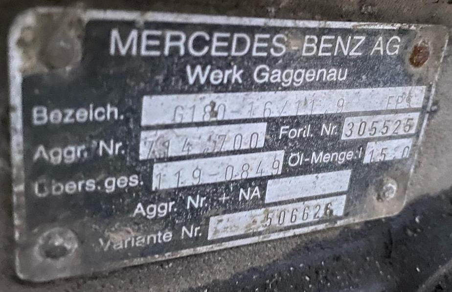 Ищем кпп G180-16 Mercedes. Вся Россия - изображение 1