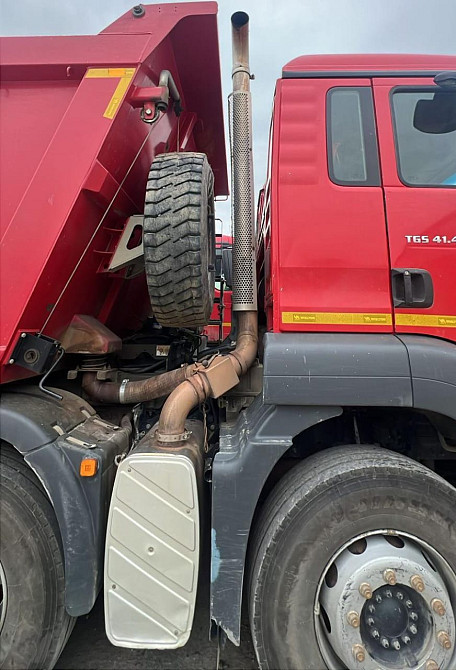 На MAN самосвал нужен глушитель сзади кабины. Вся Россия - изображение 1