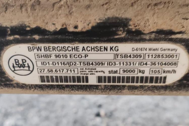 Ищу ось в сборе BPW SHBF 9010 ECO-P.  - photo 1