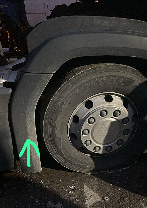 Нужна накладка колёсной арки (переднее правое колесо) Scania R500 2019г.  - photo 1