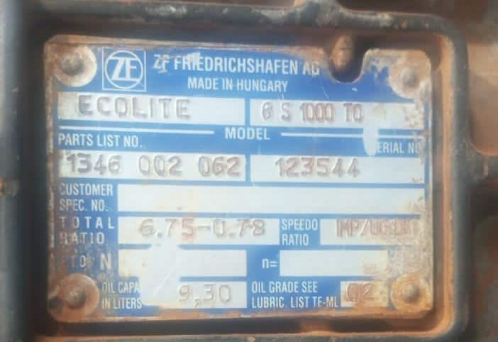 Ищу МКПП ECOLITE ZF6S1000TO на КамАЗ.  - photo 1