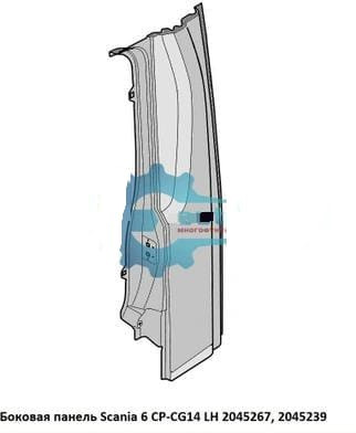 Нужна боковая панель Scania LH 2045267, 2045239.  - photo 1