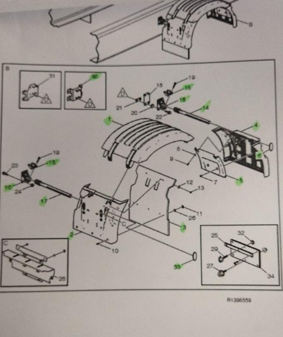 На Рено Т 2019г. ищу заднее левое крыло в сборе с кронштейном. Вся Россия - изображение 1