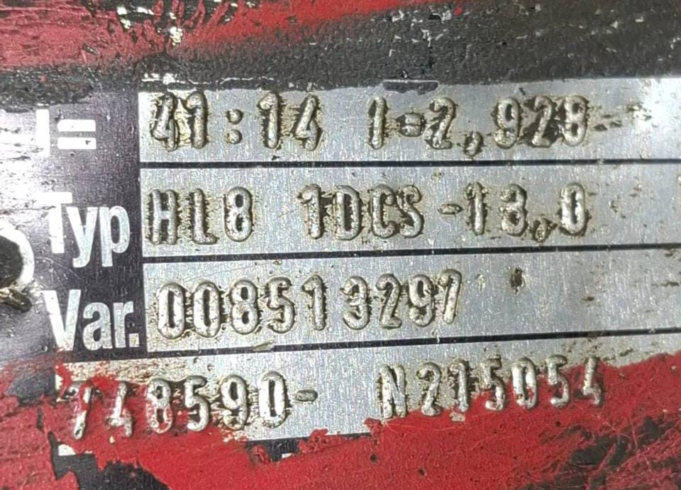 Ищу редуктор MERCEDES HL8 1DCS 13,00 41:14 =2.928, 008513297 / 748590. Вся Россия - изображение 1