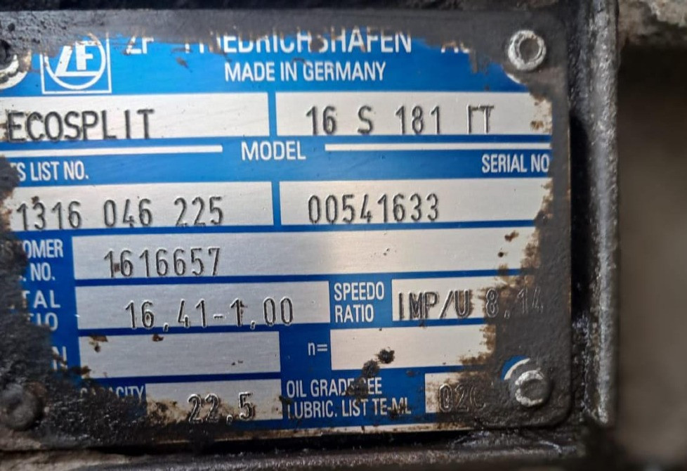 Нужен корпус средняя часть кпп 16S181 IT на DAF.  - photo 1