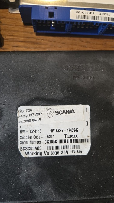 Блок управления скания 1871892 Санкт-Петербург - изображение 1