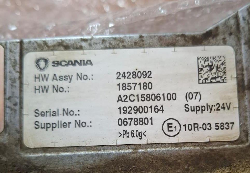 Ищу 2428092 блок управления двигателем Скания. Вся Россия - изображение 1