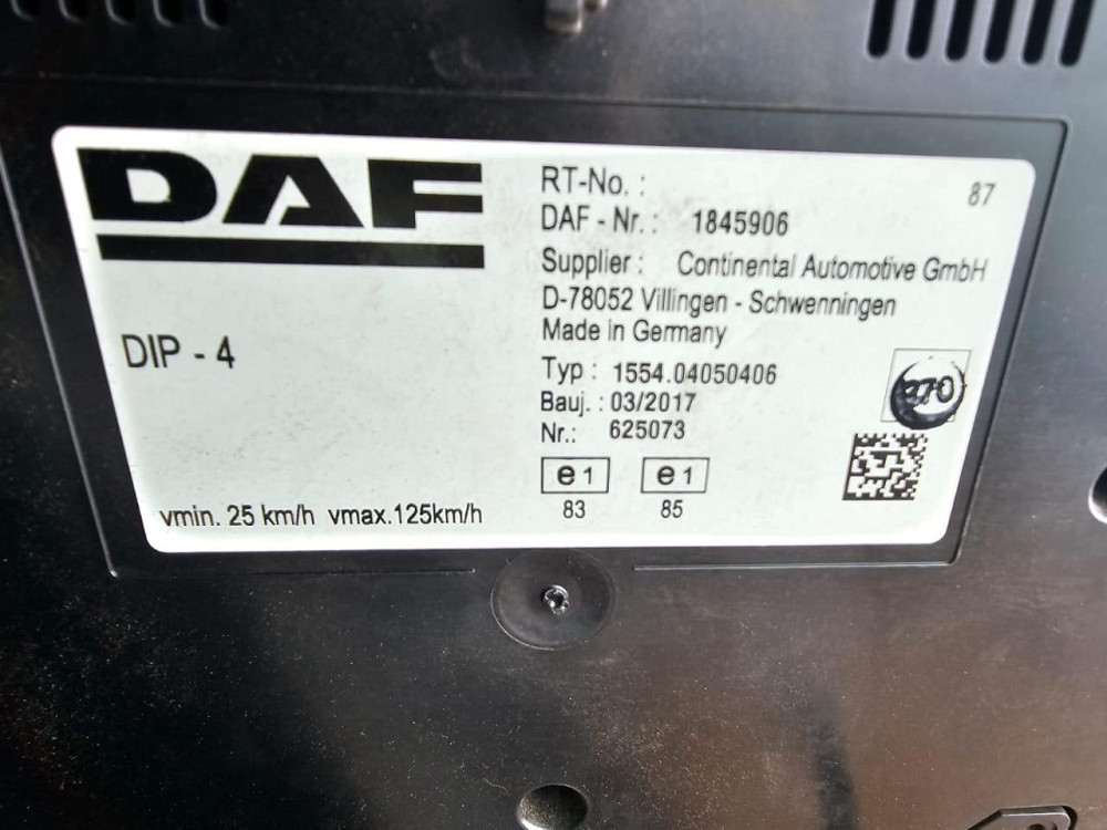 Ищу щиток приборов 1845906 DAF.  - photo 1