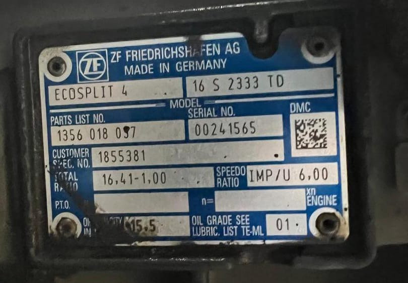 Нужна такая коробка 16S2333TD DAF.  - photo 1