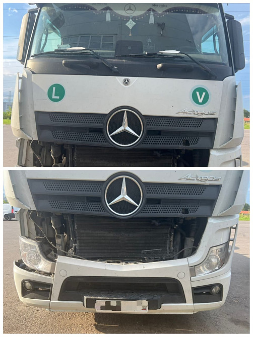 Нужен капот в сборе и морда в обрешетке как была на Мерседес (Российской сборки).  - photo 1