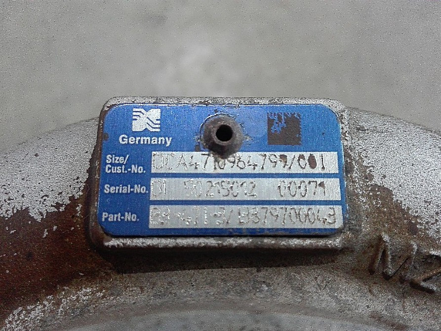 A4710964799 турбина OM471 б/у Екатеринбург - изображение 1